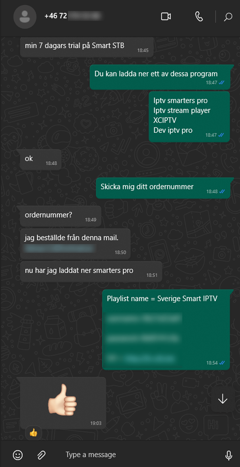 Streaming för Sverige, Norge och Danmark
